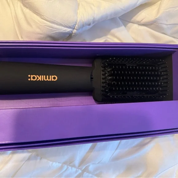 Amika Black and Purple Hair Brush Styler - Picture 2 of 7